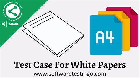 test scenarios for white paper